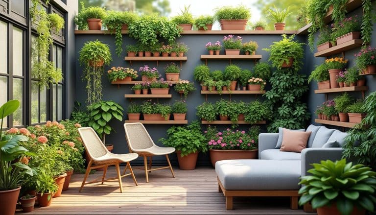 découvrez 15 idées ingénieuses pour créer un balcon fleuri et aménager un jardin en hauteur avec style et praticité.