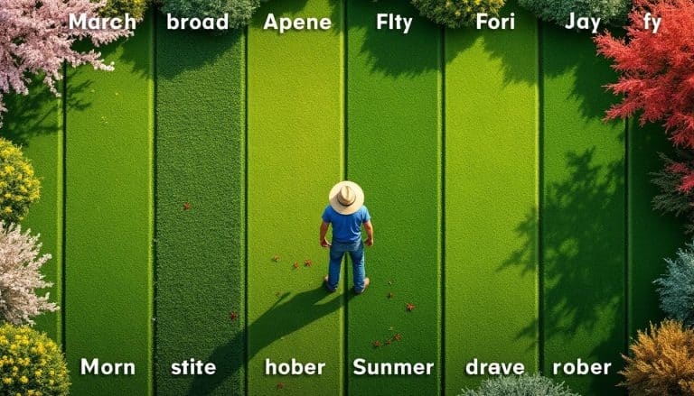 découvrez notre guide de jardinage mois par mois pour obtenir une pelouse parfaite toute l'année grâce à une routine simple et efficace.