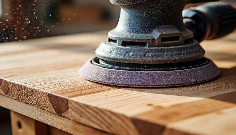 découvrez comment la ponceuse excentrique garantit une finition parfaitement lisse sur le bois brut, idéale pour vos projets de bricolage et de rénovation.