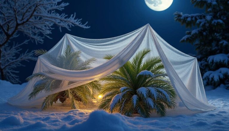 découvrez comment le voile d'hivernage protège efficacement vos arbustes tropicaux du gel nocturne pour garantir leur survie et leur beauté tout au long de l'hiver.