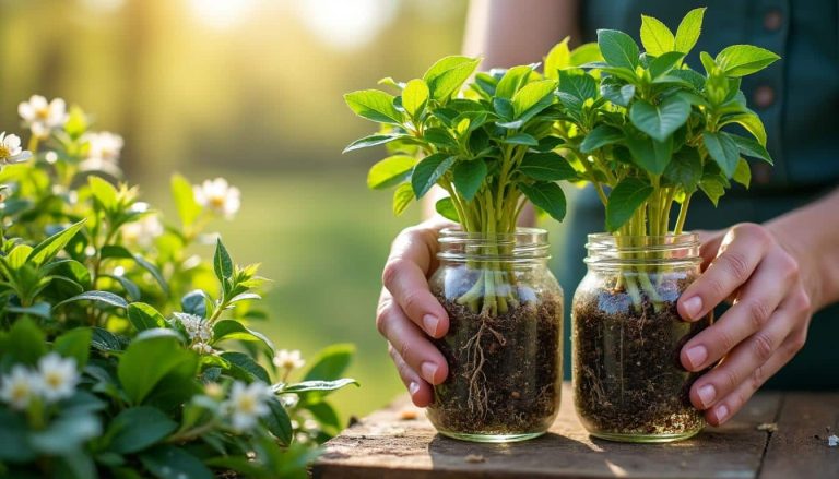 découvrez comment le bouturage de printemps vous permet de multiplier gratuitement vos arbustes et d'embellir votre jardin sans frais.