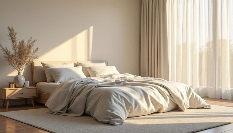 découvrez comment le linge de lit en lin aide à réguler naturellement la température corporelle pour un sommeil frais et confortable toute l'année.