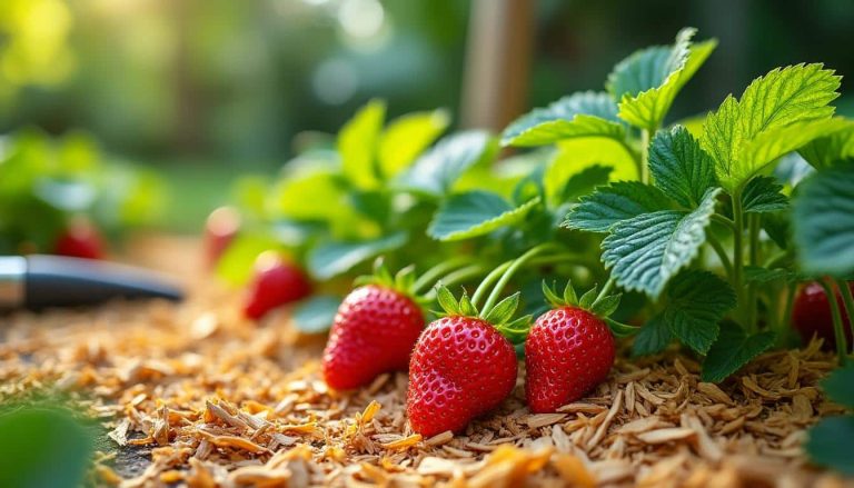 découvrez comment le paillage de lin protège efficacement vos fraisiers contre les maladies cryptogamiques et favorise une culture saine et durable.