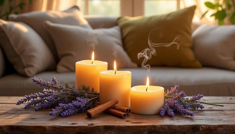 découvrez nos bougies artisanales qui apportent une ambiance olfactive relaxante, parfaite pour créer un espace de détente et de bien-être chez vous.