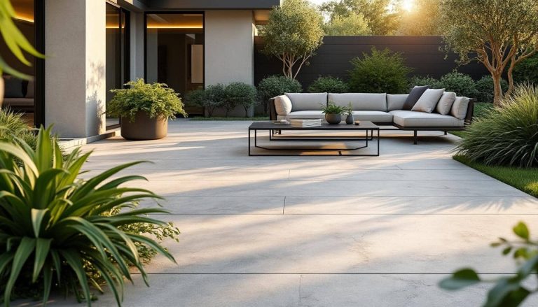 découvrez comment le béton décoratif offre une alternative durable et esthétique aux carrelages extérieurs fragiles, alliant robustesse et design pour vos aménagements extérieurs.