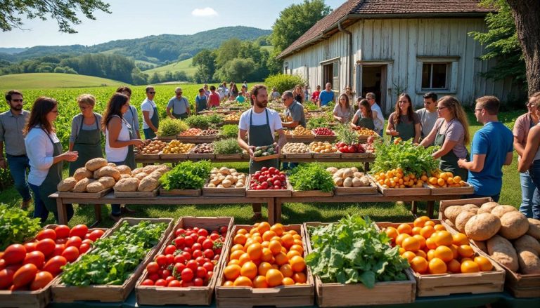 découvrez comment la consommation consciente favorise les circuits courts de production pour un impact positif sur l'environnement et l'économie locale.
