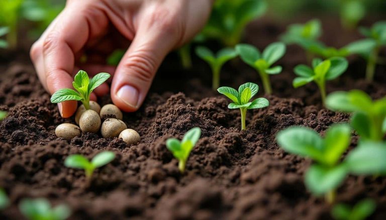 découvrez comment le semis en poquet favorise une croissance optimale des grosses graines pour un jardin robuste et prospère.