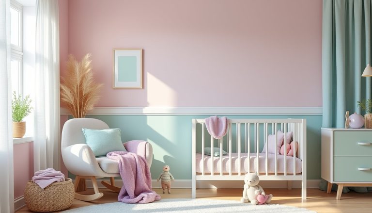 découvrez comment les teintes pastel apportent une ambiance douce et apaisante aux chambres de bébé, créant un environnement serein et confortable pour votre tout-petit.