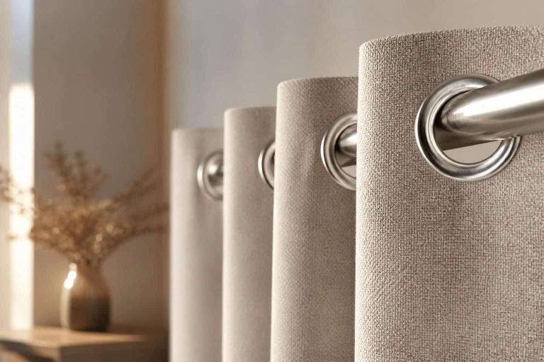 découvrez comment l'ajout d'œillets métalliques peut moderniser vos modèles de rideaux à faire soi-même, alliant style et praticité pour une décoration intérieure tendance.