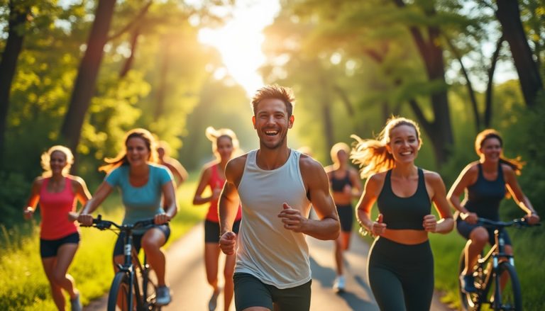découvrez comment le sport en extérieur stimule naturellement la production d'endorphines, améliorant votre bien-être et votre humeur.