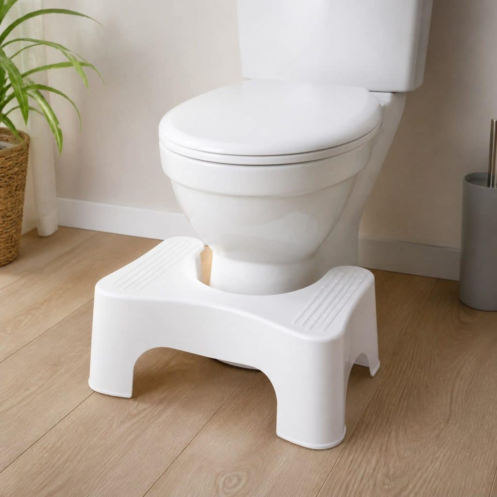Marche-pied WC surélevé présenté seul