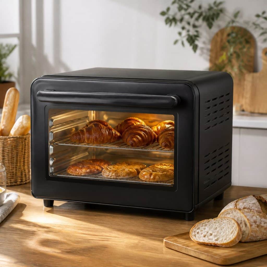 Mini four viennoiseries et pain présenté seul