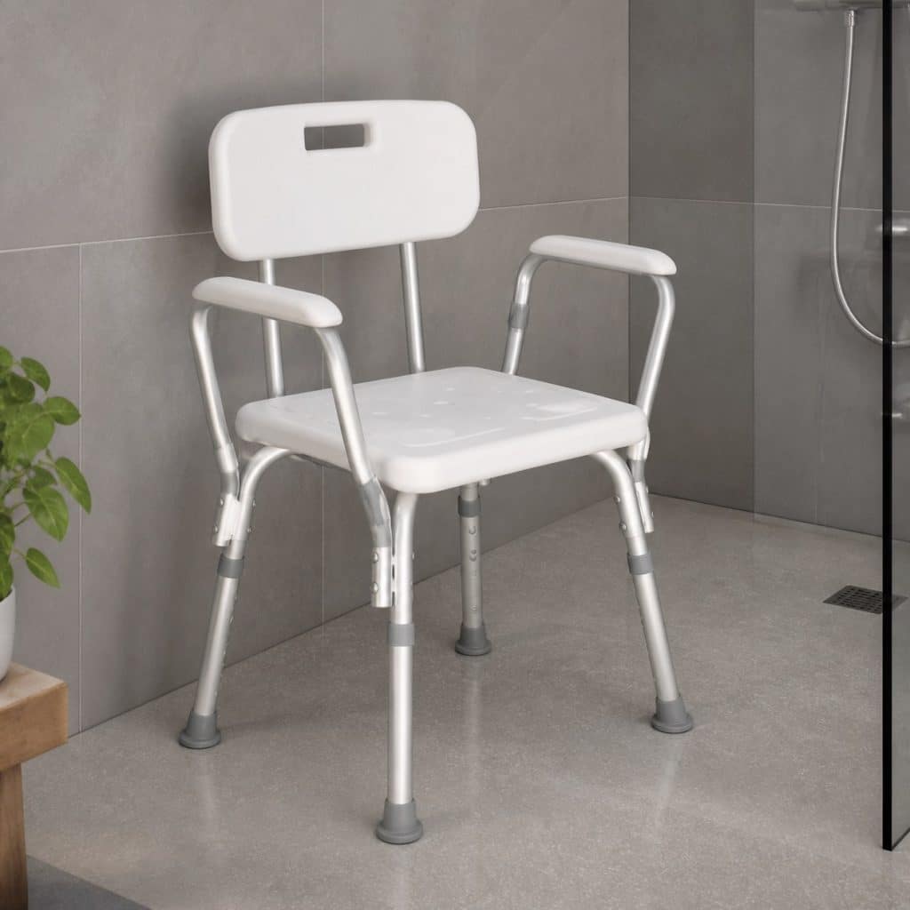 Siège PMR pour douche présenté seul