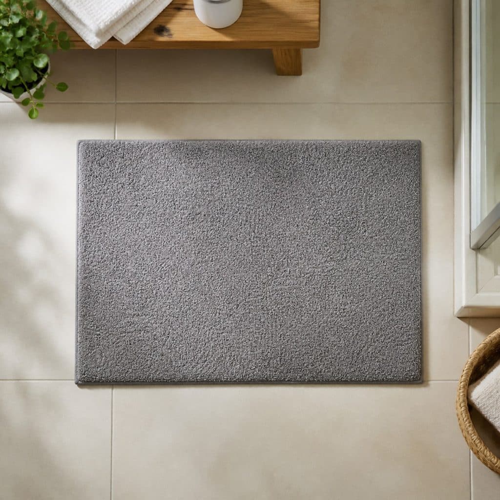 Tapis de douche très absorbant présenté seul