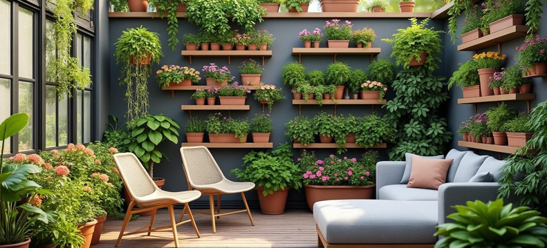 découvrez 15 idées ingénieuses pour créer un balcon fleuri et aménager un jardin en hauteur avec style et praticité.