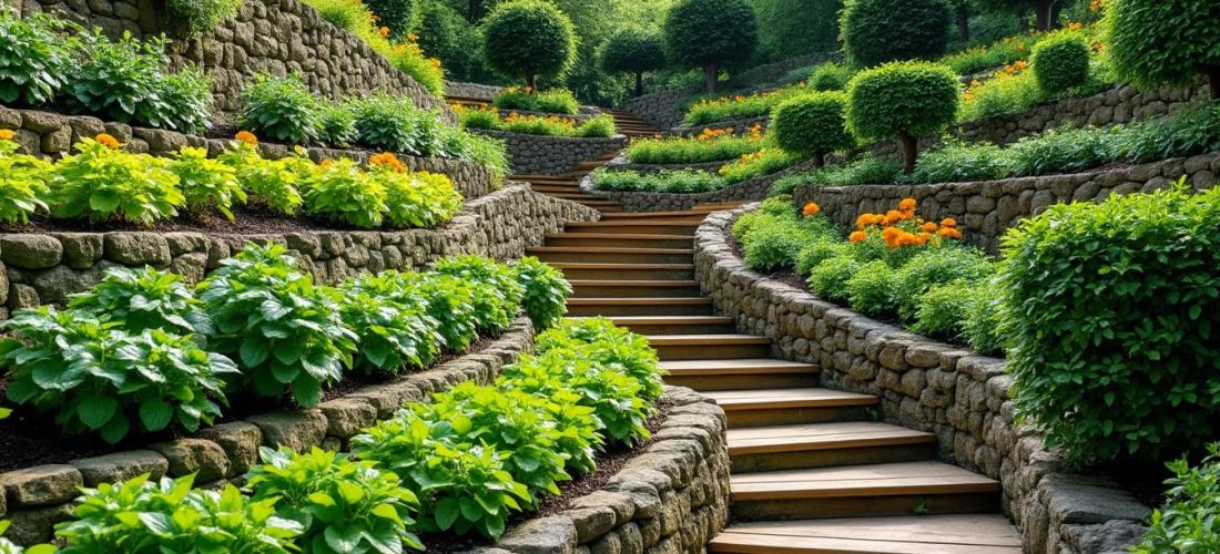 découvrez les meilleures techniques de jardinage en terrasses pour aménager et entretenir vos jardins en pente avec succès.