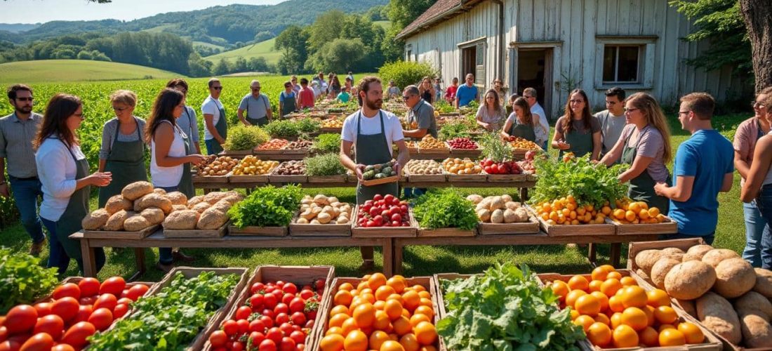 découvrez comment la consommation consciente favorise les circuits courts de production pour un impact positif sur l'environnement et l'économie locale.