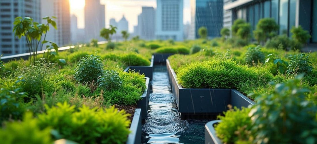découvrez comment la toiture végétalisée améliore la gestion des eaux de pluie en milieu urbain en filtrant naturellement les eaux et en contribuant à un environnement plus sain.