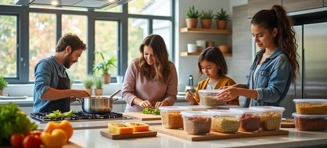 découvrez comment le batch cooking peut vous aider à mieux gérer le budget alimentaire de votre famille en préparant des repas économiques et savoureux à l'avance.
