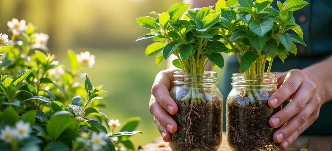 découvrez comment le bouturage de printemps vous permet de multiplier gratuitement vos arbustes et d'embellir votre jardin sans frais.