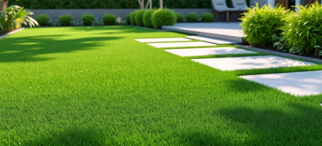 découvrez comment le gazon synthétique propose une solution écologique et sans entretien pour un jardin toujours impeccable.
