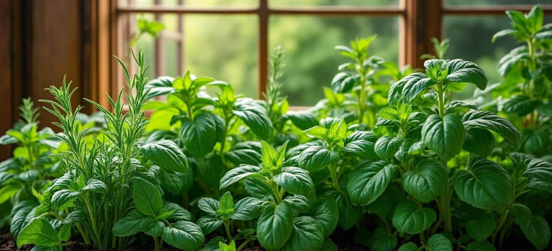 découvrez un jardin d'herbes aromatiques qui embaume délicatement les abords de la cuisine, apportant fraîcheur et saveurs naturelles à votre espace culinaire.