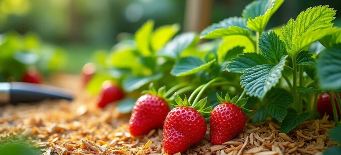 découvrez comment le paillage de lin protège efficacement vos fraisiers contre les maladies cryptogamiques et favorise une culture saine et durable.