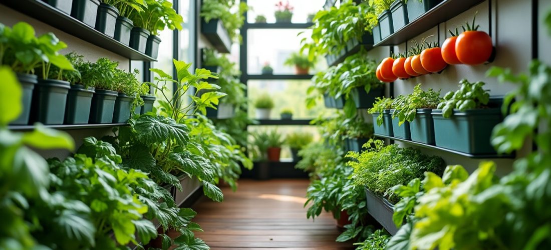 découvrez comment un potager vertical peut maximiser l'espace sur les petits balcons étroits, idéal pour cultiver vos légumes et herbes fraîches même en milieu urbain.