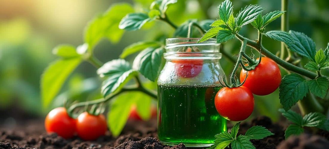 découvrez comment le purin d'ortie stimule les défenses naturelles des plants de tomates pour une croissance saine et protégée contre les maladies.