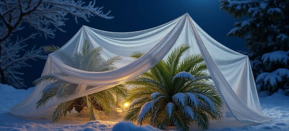 découvrez comment le voile d'hivernage protège efficacement vos arbustes tropicaux du gel nocturne pour garantir leur survie et leur beauté tout au long de l'hiver.