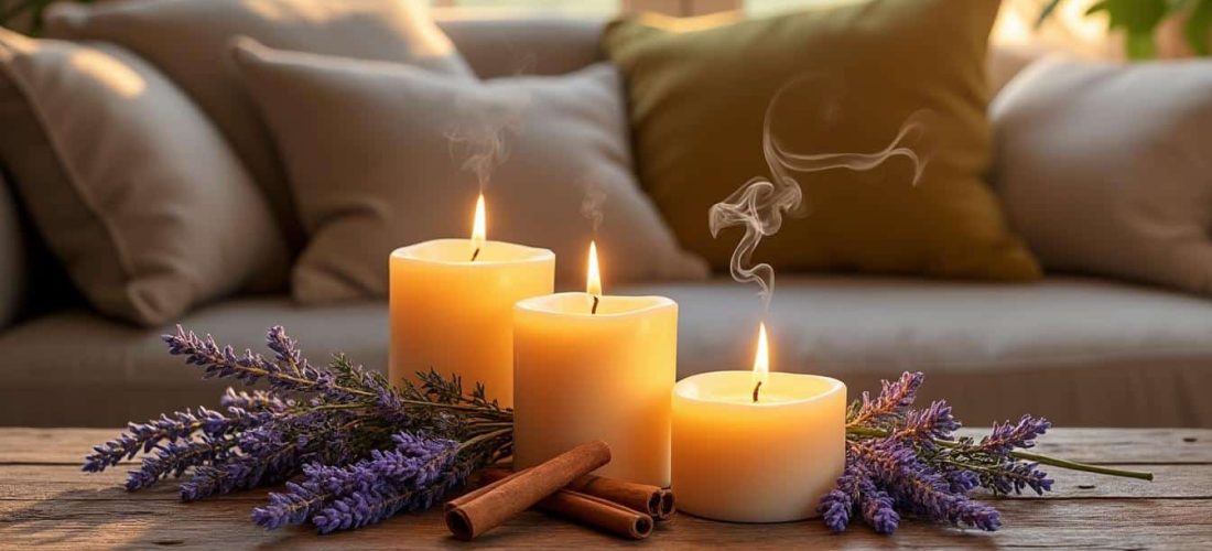 découvrez nos bougies artisanales qui apportent une ambiance olfactive relaxante, parfaite pour créer un espace de détente et de bien-être chez vous.