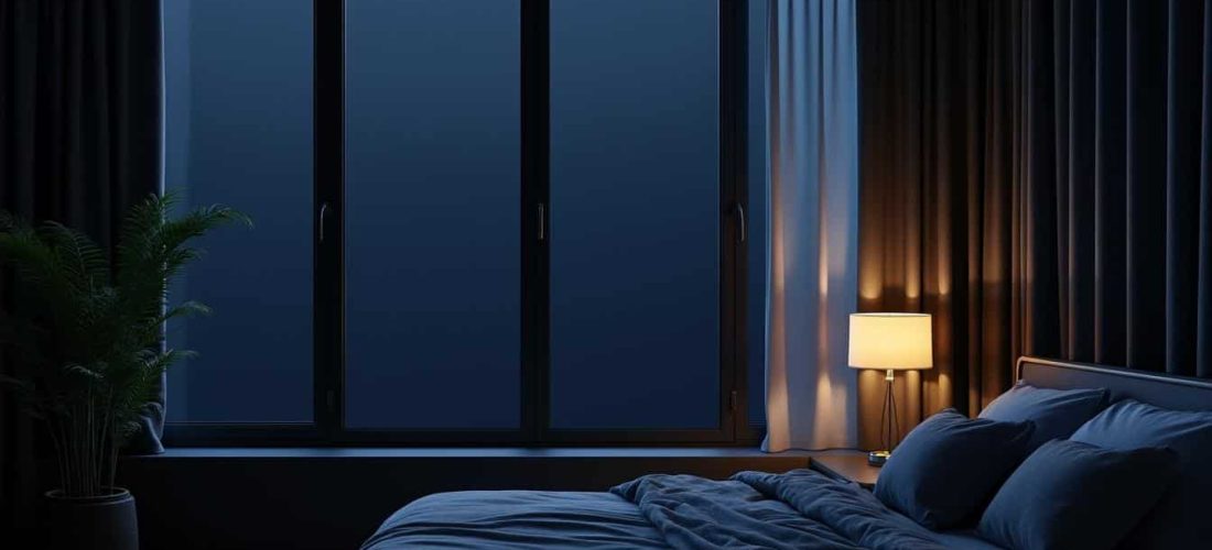 découvrez nos rideaux occultants, parfaits pour garantir une obscurité totale et améliorer la qualité de votre sommeil.