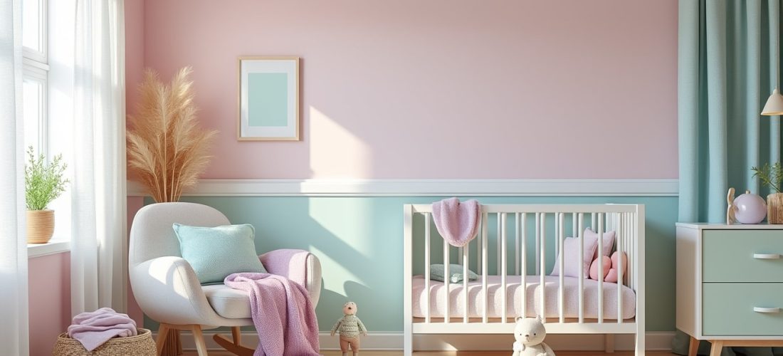 découvrez comment les teintes pastel apportent une ambiance douce et apaisante aux chambres de bébé, créant un environnement serein et confortable pour votre tout-petit.