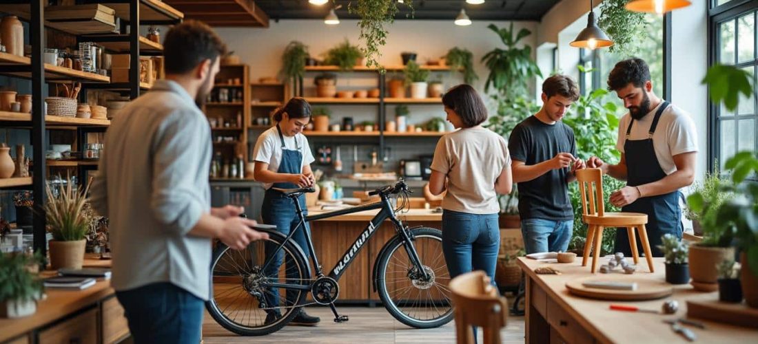 adoptez un lifestyle durable en privilégiant la seconde main, la location et la réparation pour réduire votre impact écologique et consommer de manière responsable.