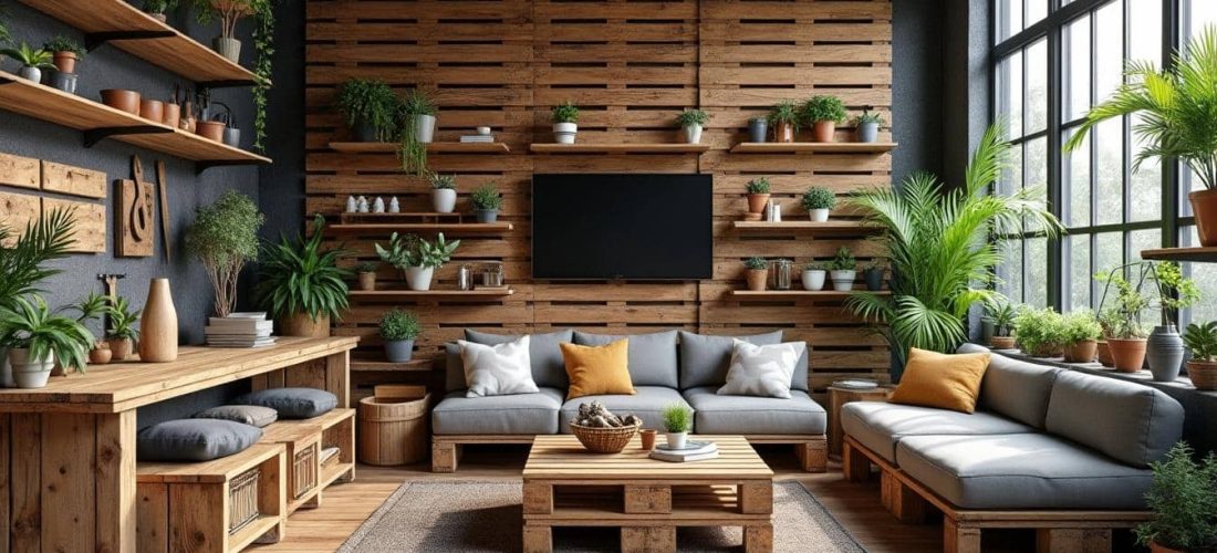 découvrez récup’ maligne : des idées ingénieuses pour recycler vos palettes en créations de bricolage design et éco-responsables.